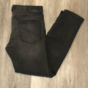 Dark Gray Express Skinny Stretch Jeans 31x30